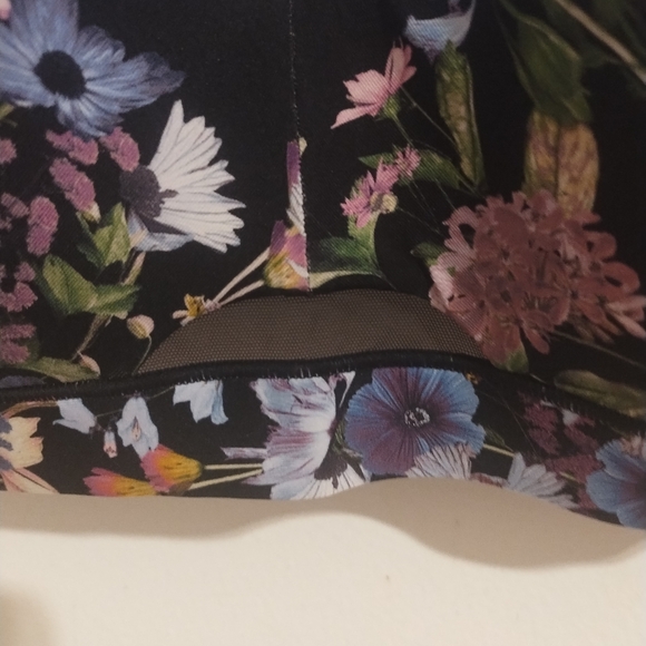 Cacique Comfort Bliss Lightly Lined No Wire Floral Bra - Picture 3 of 5